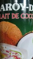 Mängden socker i Lait de coco