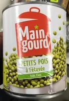 Mängden socker i Petits pois à l'étuvée très fins