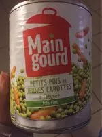 Mängden socker i 4 / 4 Pois T-fins Carottes Maingourd*