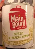 Mängden socker i Pousses de haricots mungo