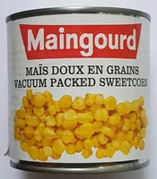 Mängden socker i Maïs doux en grains