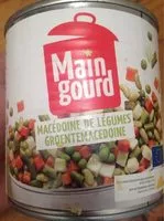 Mängden socker i Macédoine de légumes groentemacedoine