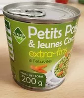 Mängden socker i Petit pois carottes extra fins
