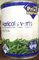 Mängden socker i Haricots verts très fins