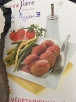 Mängden socker i Boulettes végétariennes a la provençale et duo de haricots