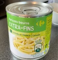 Mängden socker i Haricots beurre