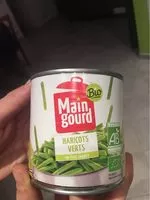 Mängden socker i Haricots verts mi-fins coupés bio