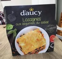 Mängden socker i Lasagnes aux legumes du soleil