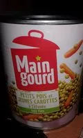 Mängden socker i Petits Pois et Jeunes Carottes