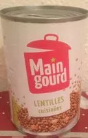 Mängden socker i Lentilles cuisinées