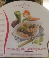 Mängden socker i Pot au feu aux haricots blancs