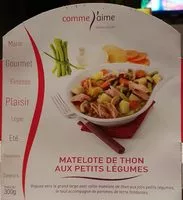 Mängden socker i Matelote de thon aux petits légumes