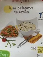 Mängden socker i Tajine de légumes aux céréales