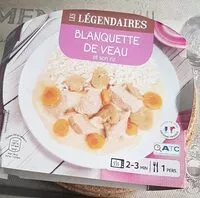 Mängden socker i Blanquette de veau