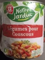 Mängden socker i Légumes pour couscous