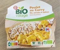 Mängden socker i Poulet au curry riz sarrasin et quinoa