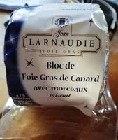 Mängden socker i Bloc de foie gras de canard