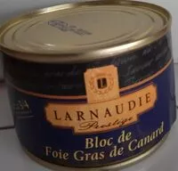 Mängden socker i Bloc de foie gras de canard