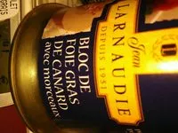 Mängden socker i Bloc de foie gras de canard, avec morceaux