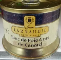 Mängden socker i Bloc de foie gras de canard