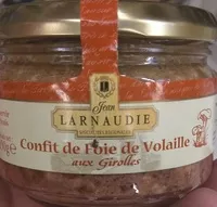 Mängden socker i Confit de Foie de Volaille aux Girolles