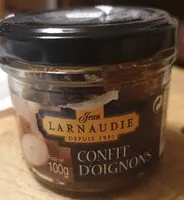 Mängden socker i Larnaudie Confit d'Oignons