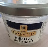Mängden socker i Rillettes de canard