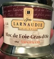 Mängden socker i Bloc de foie gras d'oie au Jurançon