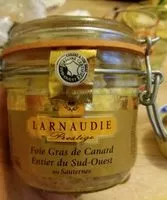 Mängden socker i Foie gras de canard entier au Sauternes Prestige