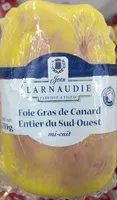 Mängden socker i Foie gras de canard entier du Sud-Ouest mi-cuit