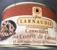 Mängden socker i Cassoulet au confit de canard