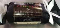 Mängden socker i Foie gras de canard entier du Sud-Ouest mi-cuit