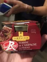 Mängden socker i Terrine de campagne au piment d’espelette