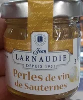 Mängden socker i Perles de vin de Sauternes