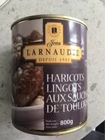 Mängden socker i Haricots lingots aux saucisses de Toulouse