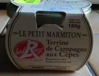 Mängden socker i Terrine de Campagne aux Cèpes