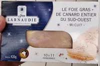 Mängden socker i FOIE GRAS DE CANARD ENTIER DU SUD-OUEST