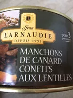Mängden socker i Manchons de canard confit aux lentilles