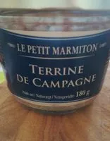Mängden socker i Terrine de campagne