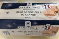 Mängden socker i Bloc de foie gras de Canard
