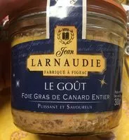 Mängden socker i Foie gras de canard entier