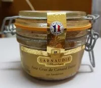Mängden socker i Foie Gras de Canard Entier au Sauternes
