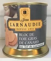 Mängden socker i Bloc de foie gras de canard au sel de Guérande