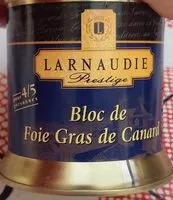 Mängden socker i Bloc de foie gras de canard