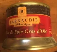 Mängden socker i Bloc de foie gras d’oie