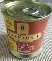Mängden socker i Bloc de foie gras de canard au porto