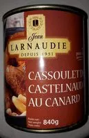 Mängden socker i Cassoulet de Castelnaudary au canard
