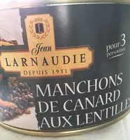 Mängden socker i Manchons de canard aux lentilles