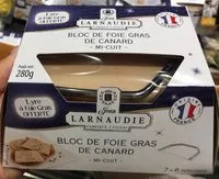 Mängden socker i Bloc de foie gras de canard