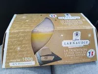 Mängden socker i Le foie gras de canard entier mi cuit